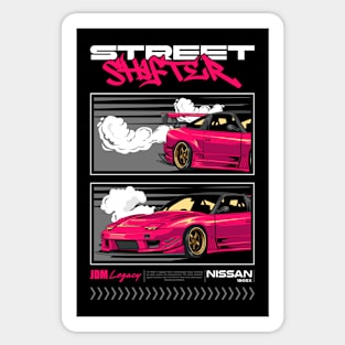 Iconic Nissan 180SX Car Sticker